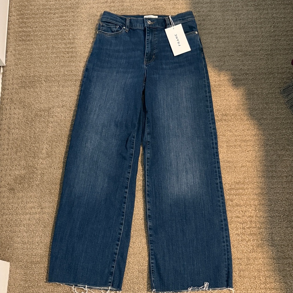 Frame Le Slim Palazzo Jeans Sz 27